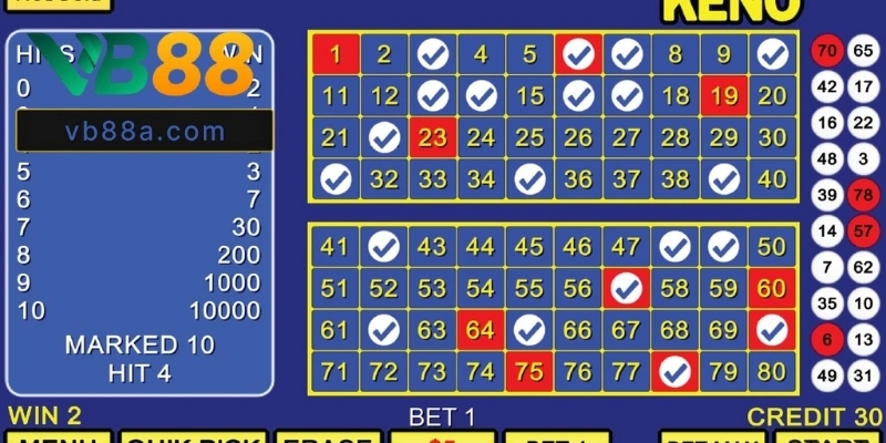 Keno Vb88